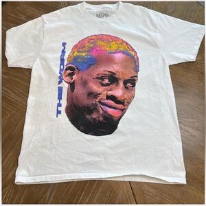 Rodman Graphic Tee The Worm Design